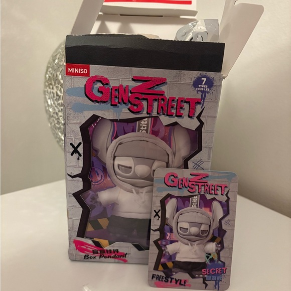 O1CN01wHiPOz1hH0iuW5G96_!!  Rare Confirmed Freestyle “The Secret”- Authentic Miniso Gen Z Street- open box